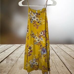 Hem & Thread Yellow Floral Dress
